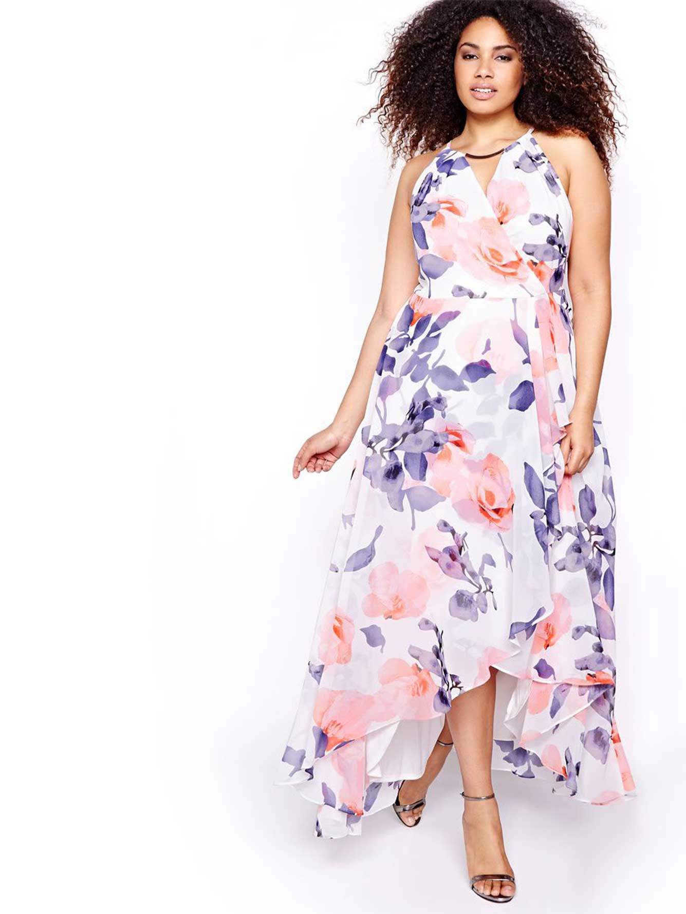 Printed Maxi Dress | Addition Elle