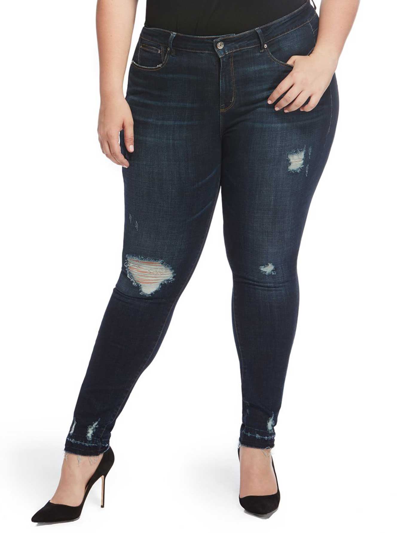 Rebel Wilson The Pin Up Cropped Skinny Jean | Addition Elle