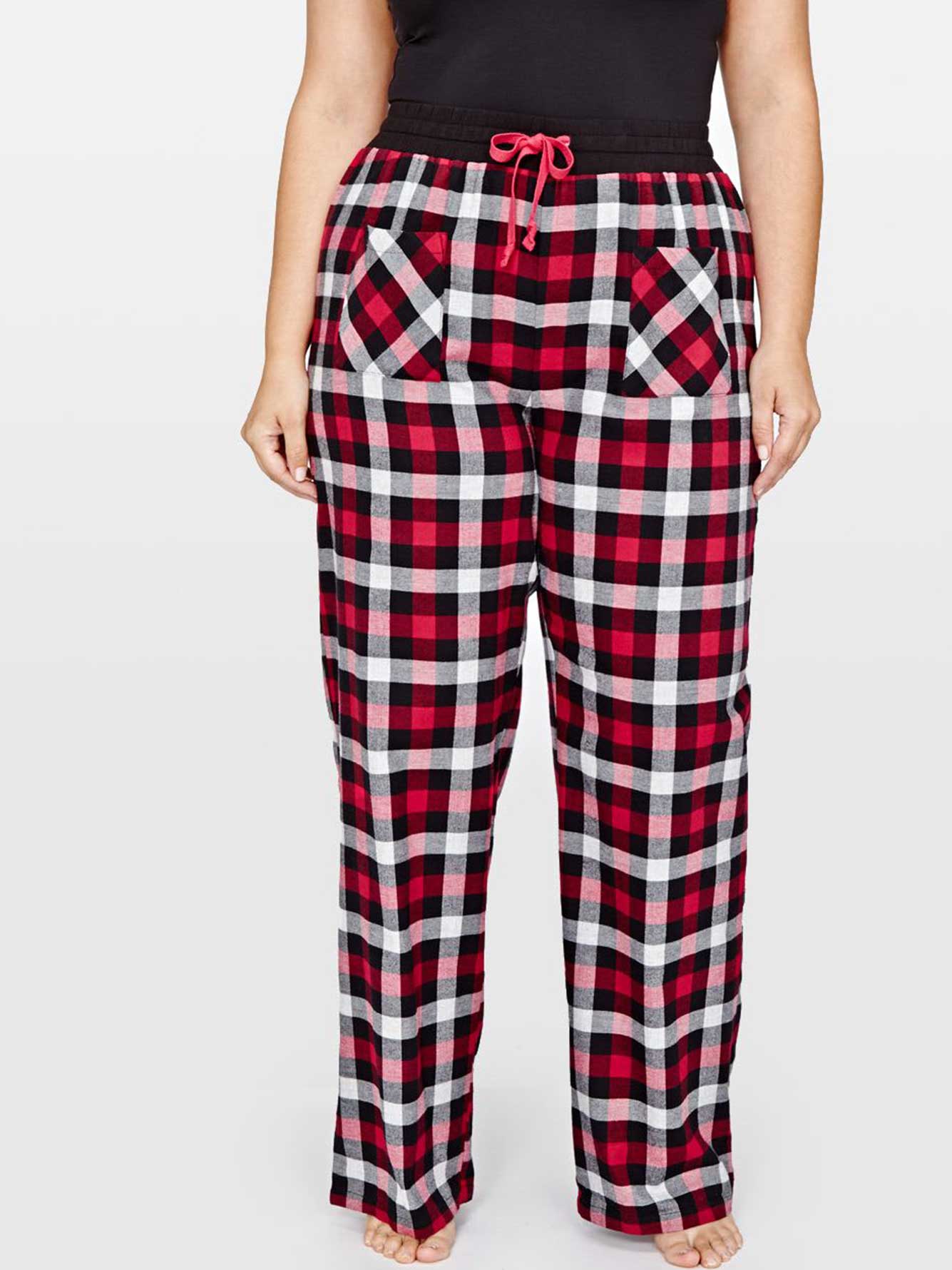 Déesse Flannel Yard Plaid Pajama Pants | Addition Elle