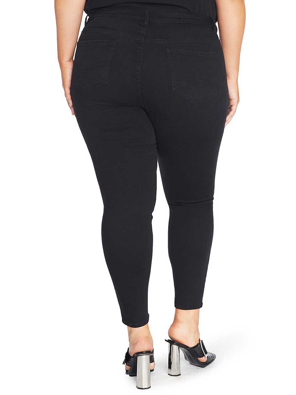 Rebel Wilson The Pin Up Super Skinny Faded Jean | Addition Elle