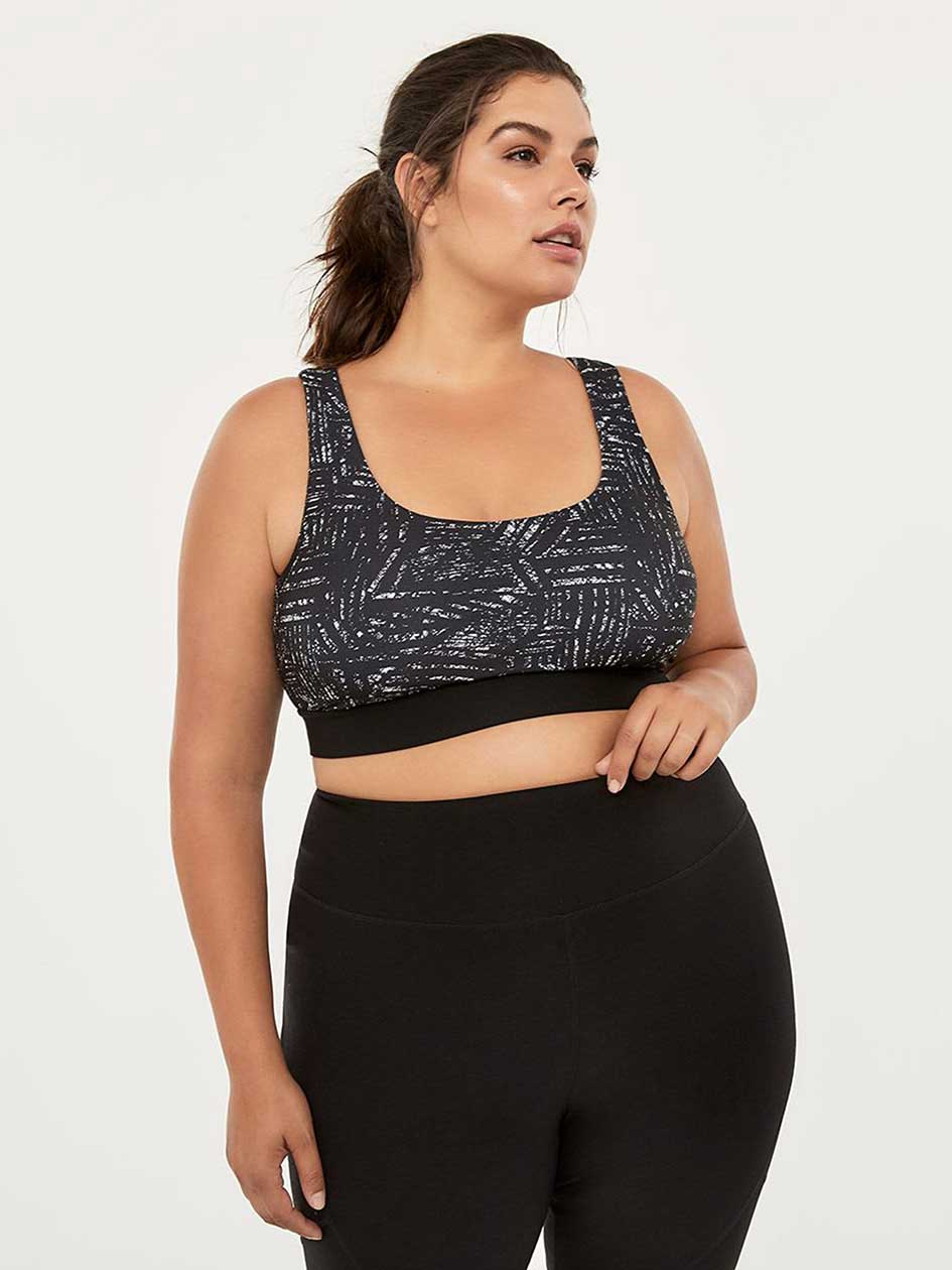 Shop Plus Size Sports Bras for Plus Size Women Addition Elle