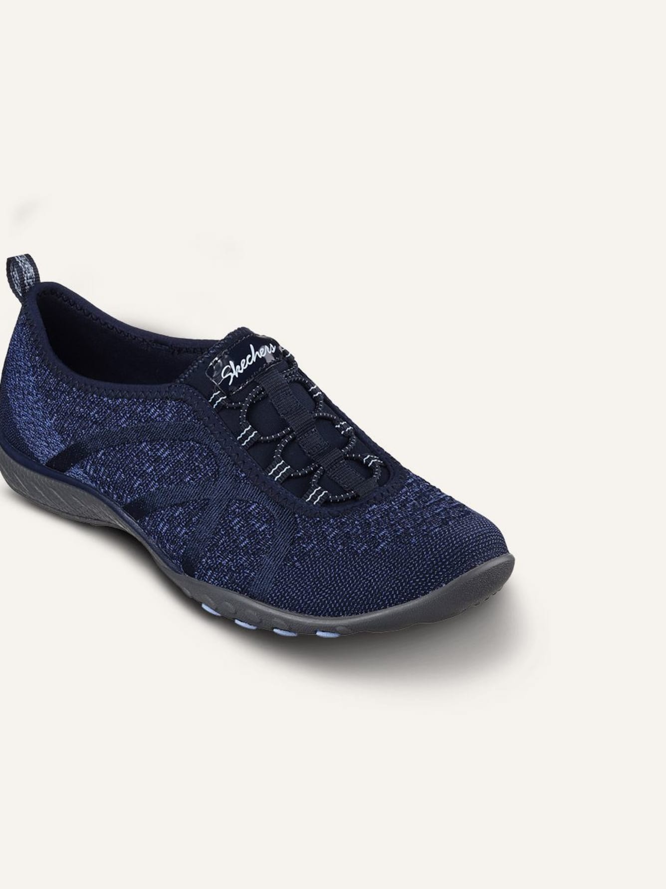 knitted pull on trainers