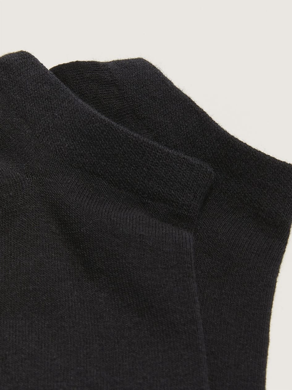 3 Pairs of Solid Ankle Socks