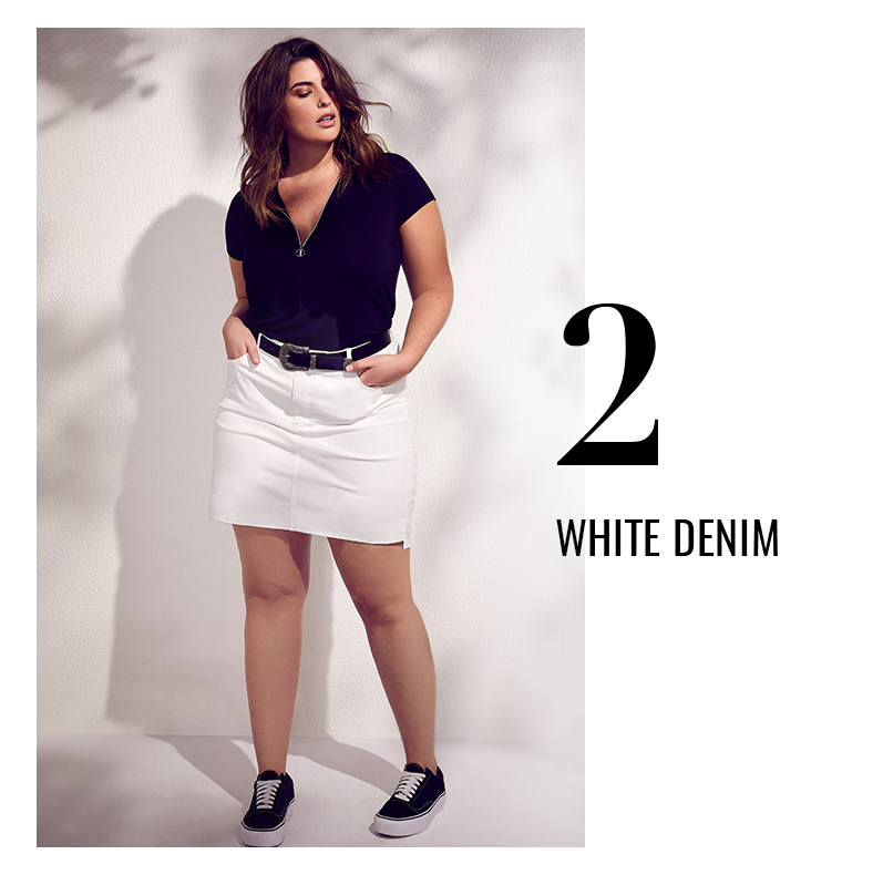White denim