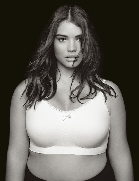 Plus Size Bras: Bralettes Made of Lace, Cotton+