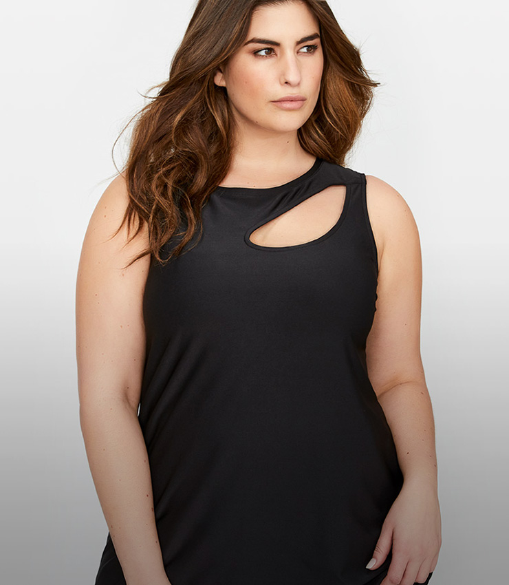 Fashionable Trendy Plus Size Clothing Addition Elle Tops