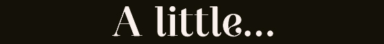 A little...